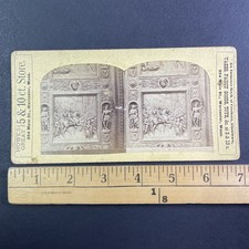 Bronze Door U.S. Senate Stereoview Washington D.C. Howe's Store 1870s picture