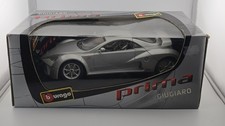 Burago 1/18 Prima Giugiaro Silver In Box Diecast Model Car picture