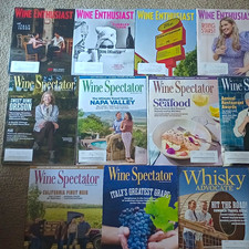 11 Wine Spectator - Wiine Enthusiast - Whisky Advocate Magazines - May-Oct 2026 picture