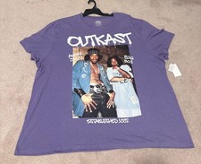 ⁠Outkast Graphic Tee Shirt 3XL NWT New Andre 3000 Big Boi Hip Hop Band Merch picture