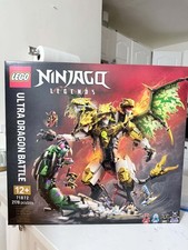 LEGO NINJAGO Ultra Dragon Battle 71872 Building Set 4 Minifigures 2,178 Pieces picture