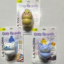 L.A. COLORS Cozy Lip Pals Scented Lip Balm 3 Pack 0.34 oz Peppermint picture