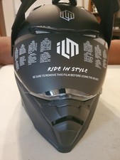 ILM Off Road Motorcycle Dual Sport Helmet Full Face Sun Visor Dirt Bike ATV Moto picture