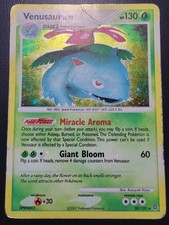 2007 Pokemon Diamond & Pearl Secret Wonders Venusaur Holo #20/132 HP/DMG picture