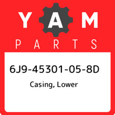6J9-45301-05-8D Yamaha Casing, lower 6J945301058D, New Genuine OEM Part picture