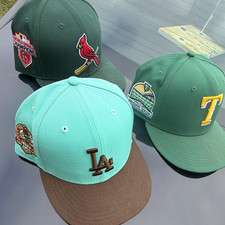 MLB Baseball Hat Lot (3) (7n5/8s) picture