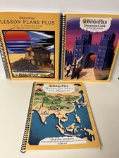 BiblioPlan Year One Ancients Lot of 3 Lesson Plans Discussion Guide & Maps picture