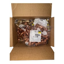 123 PC ProPress Fittings Lot 3/4” & 1/2” Viega NIBCO Mixed NEW Plumbing picture