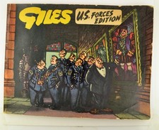 Giles U.S. Forces Edition Cartoon Paperback Book First Edition picture