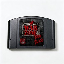 N64 Game - WWF WarZone - Badd Blood(US Version) picture