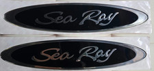 Sea Ray 2254098 EMBLEM SEA RAY SCRIPT HULL LOGO 13