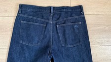 JW Anderson x Uniqlo Straight Jeans Womens Blue Denim Jeans Pants JWA 32 x 28 picture