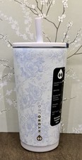 Hydrojug Cherish 20oz Everyday Tumbler Blue Floral picture