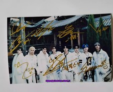 K-POP STRAY KIDS Autographed Hand Signed Photo 4*6 picture