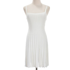 Staud NWT Ellen Sleeveless Mini Dress Size XS in Ivory picture