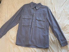 ZARA mens blue jean jacket large picture
