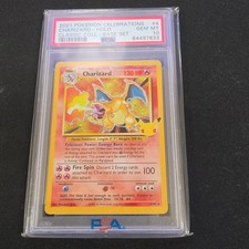PSA 10 Charizard 4/102 Pokemon Celebrations Classic 25th Anniversary Holo picture