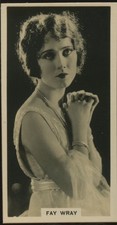 1929 Carreras Paramount Stars #3 Fay Wray Vintage Tobacco Card Pre-King Kong picture