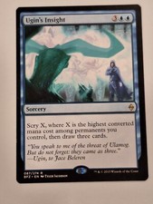 Ugin's Insight - Battle for Zendikar - Magic the Gathering MTG Nice picture