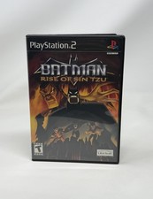 Batman Rise of Sin Tzu PS2 PlayStation 2 Complete CIB + Reg Card Pristine Disc picture