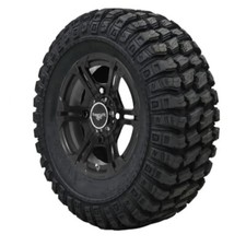 SuperATV AT Warrior 28x10-14 Tire on Bandit H Series Black Wheel 4/137 picture