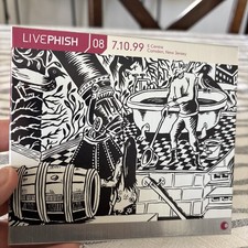 PHISH: LIVEPHISH 08 - 7.10.99, E Centre, Camden, New Jersey, 2 CD, Rare & OOP picture