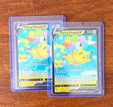Pokemon TCG Celebrations 2x Flying Pikachu V 006/025 Holo Promo English picture