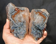 720g/1.59 lb turkish banded agate stone rough,collectible, customs duty included picture