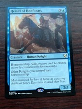 1x HERALD OF HOOFBEATS - Commander - MTG - Magic the Gathering picture