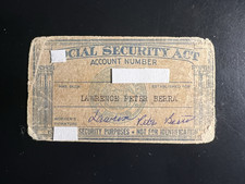 YOGI BERRA PERSONALLY OWNED TRULY ONE-OF-A-KIND SIGNED ORIG 1943 