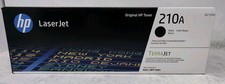 HP 210A Black Original LaserJet Toner Cartridge W2100A - New / Sealed picture