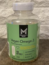 Highest Levels of Vegan Omega 3 DHA & EPA Softgel Fatty Acids. picture