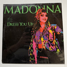 Madonna Dress You Up 12” Vinyl SEALED 1985 Sire 0-20369 Original US picture
