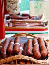 Hungarian Smoked Dry Sausages  (Kolbasz) picture