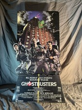 GHOSTBUSTERS 1980s Movie VIDEO STORE Promotional COUNTER DISPLAY Standee vtg 24” picture