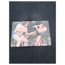 Antonio Inoki Andre the Giant 1970 Toshi Seikatsu Vintage Wrestling Card picture