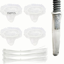 150 Pack Lint Traps for Washing Machine Hose - Washer Hose Lint Catcher Laundry picture