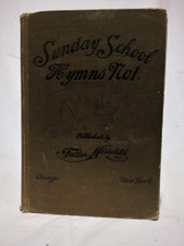 Sunday School Hymns No. 1 Tullar-Meredith, Hardcover, c. 1903 Fair Condition  picture