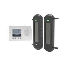 HTZSAFE Solar Wireless Driveway Alarm System No Wiring No Need Replace Battery picture