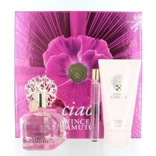 Vince Camuto Ciao EDP 3 Pcs Women's Gift Set 3.4 oz EDP Distressed picture
