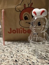 Jollibee Glass Drink Cup Tumbler Limited Edition ❤️🥤 Authentic  picture