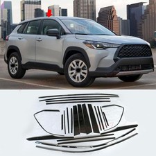 New For 2022-27 Toyota Corolla Cross black Window Sill Post Moulding Strip Trim picture