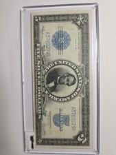 1923 $5 Silver Certificate Fr 282 Lincoln Porthole Note AU Choice Currency picture