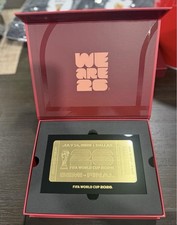 FIFA World Cup 2026 Semi-Final Souvenir Ticket Gift Box Set Spain Dallas picture