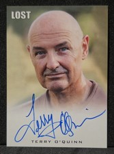 2010 Rittenhouse Lost Seasons 1-5 Terry O'Quinn as John Locke Auto Autograph picture