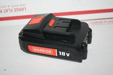 NEW Warrior 18V Lithium Battery Pack 1.3 Ah With LED Status Indicator BIG PLUG picture