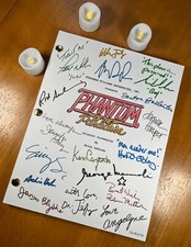 Phantom of the Paradise Script Signed- Autograph Reprints- Brian De Palma picture