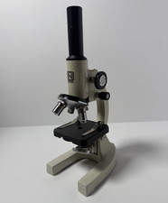 National Model 108 Collectible Microscope Beige Scientific Instrument picture