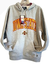 J America Sportswear NWT Iowa State University Collegiate Hooded Sweatshirt Size picture
