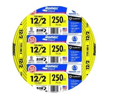Southwire 28828255 250 ft. 12/2 Solid Romex SIMpull CU NM-B W/G Conductor Cable picture
